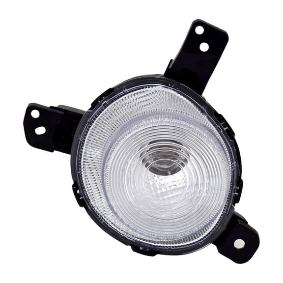 KarParts360 For Kia Forte 2019 Daytime Running Light Passenger Side | CAPA | Clear Lens | PBT Plastic Housing | PC Plastic Lens | With Bulbs | Replacement For KI2563101, KI2563101C | 92208M7000