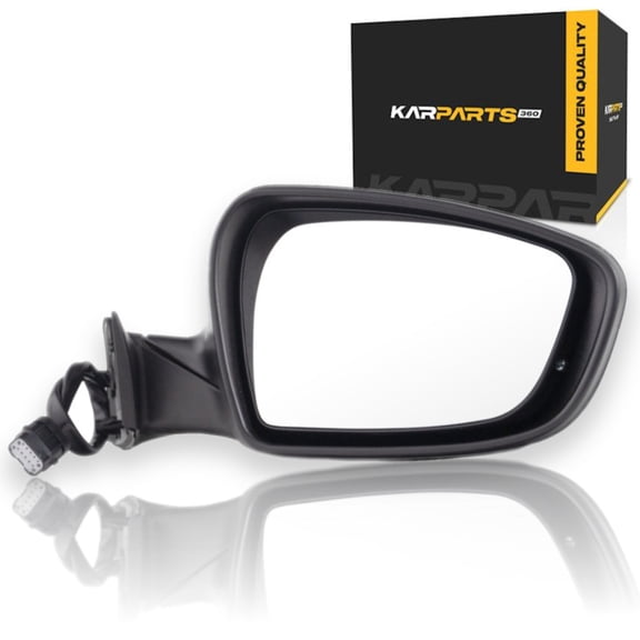 KarParts360 For Kia Forte/Forte Koup/Forte5 2014 2015 2016 Door Mirror Passenger Side | Paint to Match | Power | Non-Heated | Excluded Signal Light | Replacement For KI1321181 | 87620A7200
