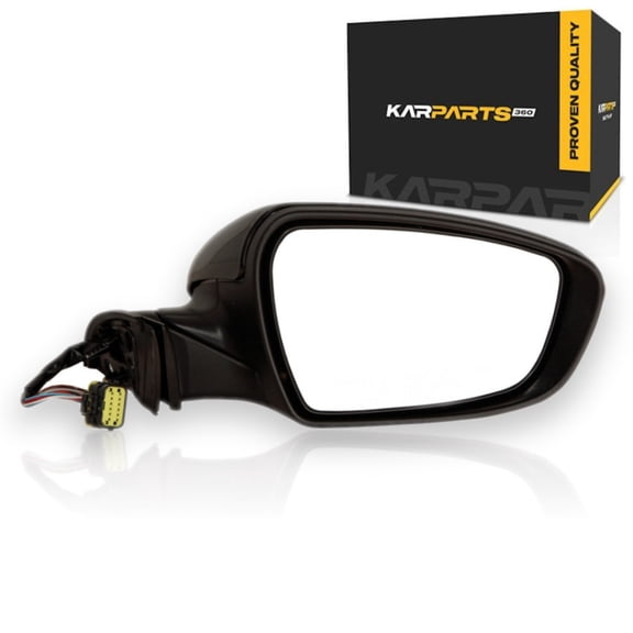 KarParts360 For Kia Forte/Forte5 2017 2018 Door Mirror Passenger Side | Paint to Match | Power | Heated | With Signal Light | With Puddle Light | Replacement For KI1321214 | 87620B0030