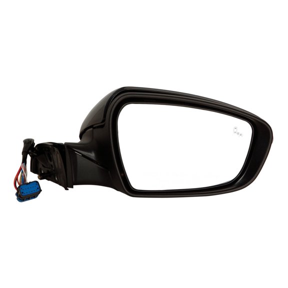 KarParts360 For Kia Forte/Forte5 2017 2018 Door Mirror Passenger Side | Paint to Match | Power | Heated | With Signal Light | With Puddle Light | Replacement For KI1321215 | 87620B0040