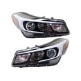 thumbnail image 1 of KarParts360 For Kia Forte/Forte5 2017 2018 Headlight Driver And Passenger Side | Pair | Clear Lens | Black/Chrome Housing | With Bulb | Replacement For KI2502201, KI2503201 | 92101B0700, 92102B0700, 1 of 5