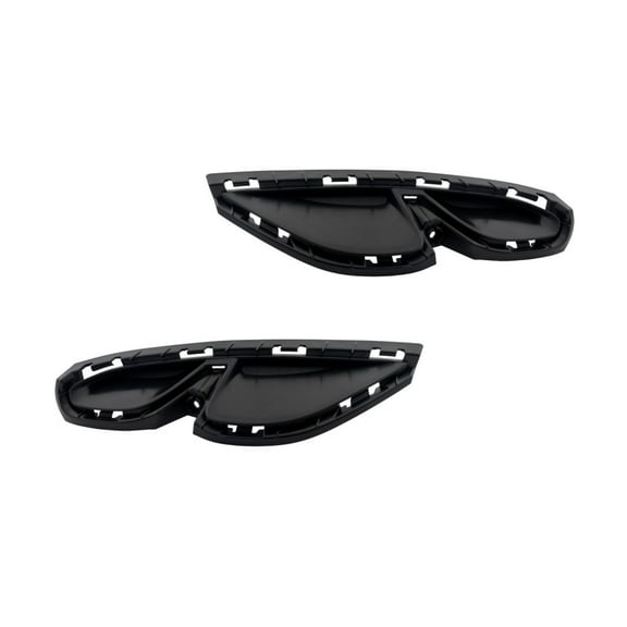 KarParts360 For Kia K5 2021 2022 2023 Bumper Cover Grille Driver And Passenger Side | Pair | Rear | Plastic | Black | Insert Piece | GT/GT-Line Models | KI1139108, KI1138109 | 86698L3300, 86651C6800