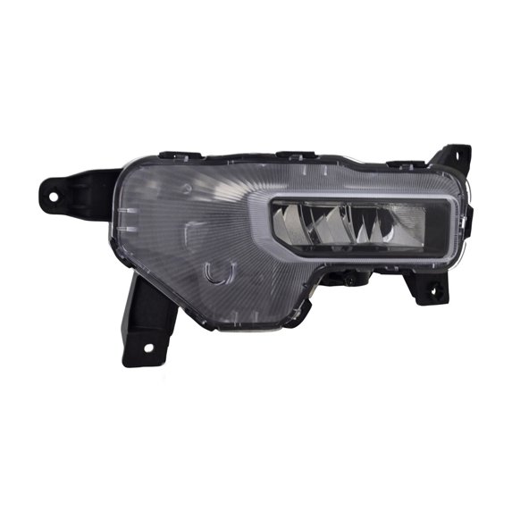 KarParts360 For Kia Niro 2023 2024 2025 Fog Light Passenger Side | Clear Lens | LED | PP Plastic Housing Material | PC Plastic Lens Material | With Bulbs | Replacement For KI2593180 | 92202AT000