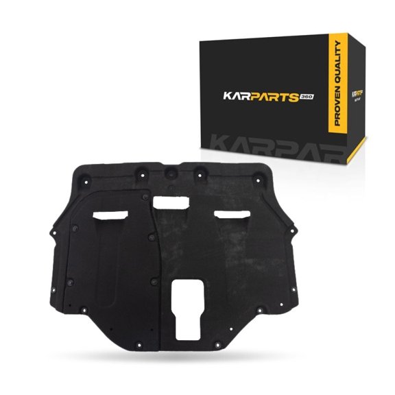 KarParts360 For Kia Optima 2016 17 18 19 2020 Engine Splash Shield | Rear | 1.6L/2.0L Engine | PET Plastic Material | Thermo Form | With Insulation Foam | Replacement For KI1228164 | 29130D5100