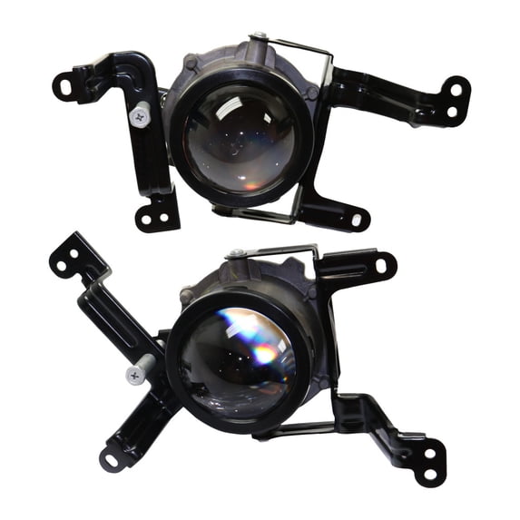 KarParts360 For Kia Sedona 2015 2016 2017 2018 Fog Light Assembly Driver And Passenger Side | Pair | Front | Round Type | Fits Limited/SXL Model | KI2592144, KI2593144 | 92201A9110, 92202A9110