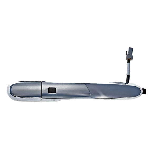 KarParts360 For Kia Sorento 2011 12 13 14 2015 Exterior Door Handle Front, Driver Or Passenger Side | Plastic; Metal | Chrome Finish | Black Color | With Key Lock Hole | For 82651-2P710, 82652-2P020