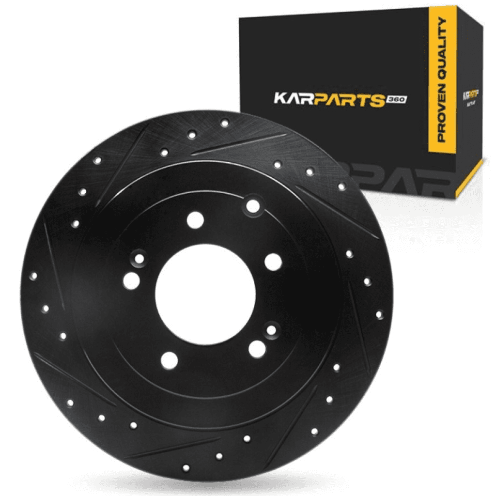 KarParts360 For Kia Sportage 2017 18 19 20 21 2022 Brake Rotor | Black ...