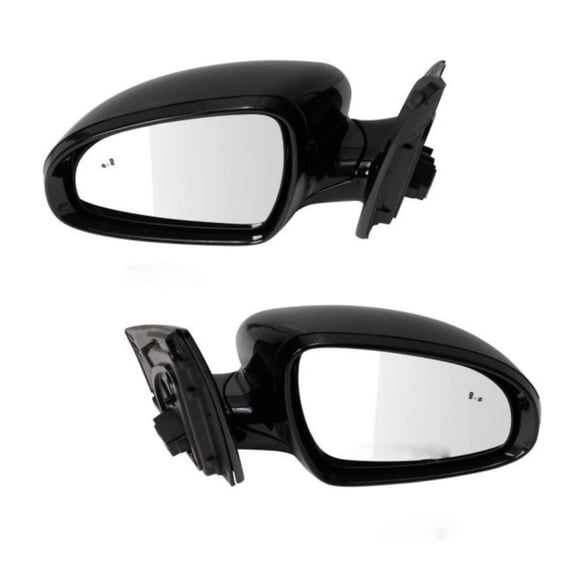 KarParts360 For Kia Sportage 2017 18 19 20 21 2022 Door Mirror Driver And Passenger Side | Pair Power Heated With Turn Signal Light | With Blind Spot Detection | Paint to Match | KI1320251, KI1321251