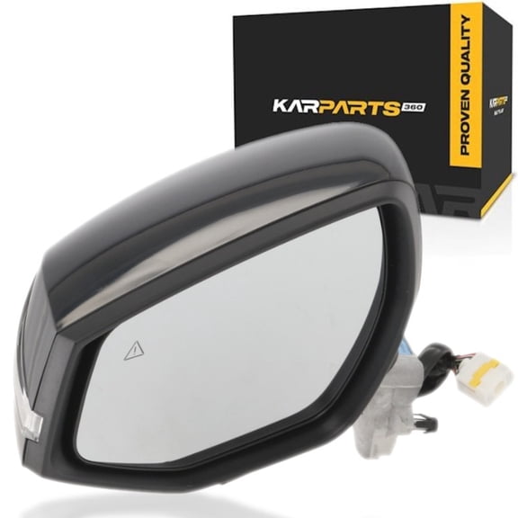 KarParts360 For Kia Sportage 2023 2024 Door Mirror Driver Side | Heated | Power | Manual Folding | EX/X-Line/X-Pro Models | Paintable | Non-Towing | In-housing Signal Light | KI1320295 | 87610P1060