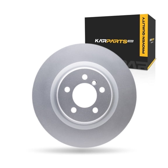 KarParts360 For Land Rover Range Rover 2006-2012 Brake Rotor Front | Coated | 5 Stud/Lug Hole | 14.17 Inches Outside Diameter | 1.06 Inches Discard Thickness | 3.11 Inches Center Hole Diameter