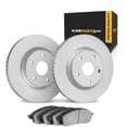 thumbnail image 1 of KarParts360 For Land Rover Range Rover 2010 2011 2012 Brake Set Front | Cast Iron Rotor Material | Performance / Racing Driving Style | Plain Rotor Style, 1 of 4