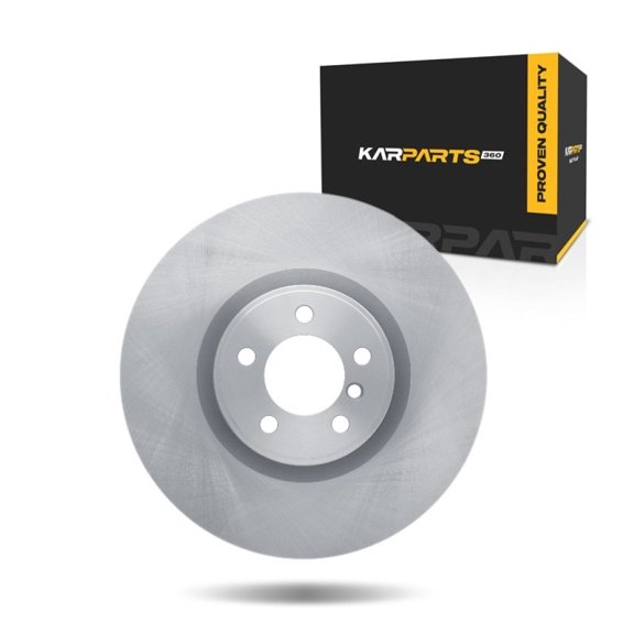 KarParts360 For Land Rover Range Rover 2010 2011 2012 Disc Brake Rotor | Front | Vented Type | 380 Millimeters/14.96 Inches Outside Diameter | 5 Stud/Lug Hole