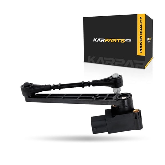 KarParts360 For Land Rover Range Rover 2010 2011 2012 Suspension Ride Height Sensor Driver OR Passenger Side | Single Piece | Rear | Plastic | Black Color | Replacement For LR023653, AH425A955AD