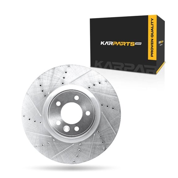 KarParts360 For Land Rover Range Rover 2013 14 15 16 2017 Brake Rotor Driver Side | Silver | 79 Millimeters / 3.11 Inches Center Hole Diameter | 31 Millimeters / 1.22 Inches Discard Thickness