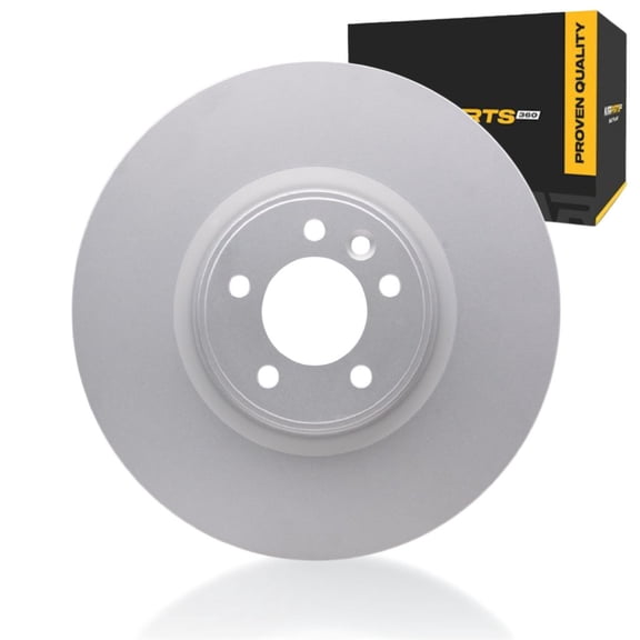 KarParts360 For Land Rover Range Rover 2013 14 15 16 2017 Brake Rotor Front | Cast Iron | Vented Rotor | Bolt Circle: 120 millimeters / 4.72 inches | Center Hole Diameter: 79 millimeters / 3.11 inche