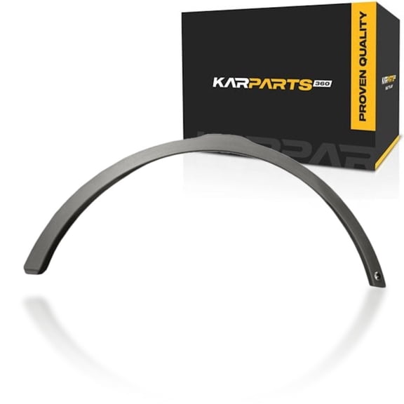 KarParts360 For Land Rover Range Rover Evoque 2012-2018 Wheel Arch Trim Passenger Side | Front | Plastic | Textured | Black | With Auto Park | Replacement For RO1291100 | LR044278, LR040245