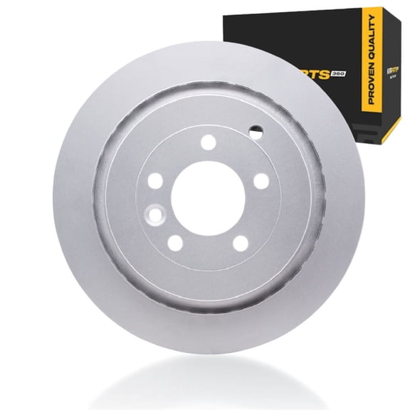 KarParts360 For Land Rover Range Rover Sport 2006-2013 Brake Rotor Rear | Cast Iron | Vented Rotor | Bolt Circle: 120 millimeters / 4.72 inches | Center Hole Diameter: 79 millimeters / 3.11 inches