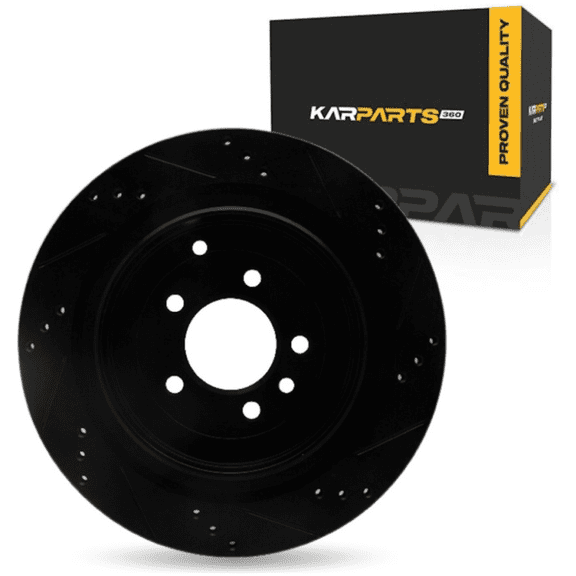 KarParts360 For Land Rover Range Rover Sport 2006-2013 Brake Rotor Rear, Driver Side | Cast Iron | Vented | 20 Millimeters/0.79 Inches Nominal Thickness | 350 Millimeters/13.78 Inches Outside Diamete