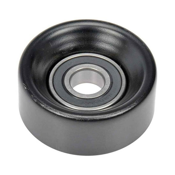 KarParts360 For Land Rover Range Rover Sport/Range Rover 2006 2007 2008 2009 Idler Pulley | Steel | Serpentine Belt Type | Black Color | 17 Millimeters Inside Diameter | For 11281433502, 11281742858