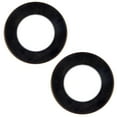 thumbnail image 1 of KarParts360 For Lexus ES250 2021 2022 2023 2024 Engine Oil Drain Plug Gaskets | 2 Pieces | Rubber Coated Aluminum | Black | 0.48 Inches Inside Diameter | Replacement For 90430-12031, 90430-A0006, 1 of 4