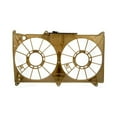 thumbnail image 1 of KarParts360 For Lexus GS300 1998-2005 Fan Shroud With Integrated Coolant Reservoir | Plastic Material | Brown Color | 6 Mounting Hole | With Cap | Replacement For 16711-46260, 1 of 4