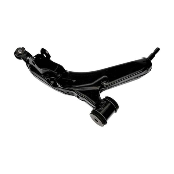 KarParts360 For Lexus GS460 2008 2009 2010 2011 Suspension Control Arm | Steel | Powder Coated | Black | Rubber Bushing | Threaded Stud | Welded Mounting | Replacement For 4862030290, 4862053020