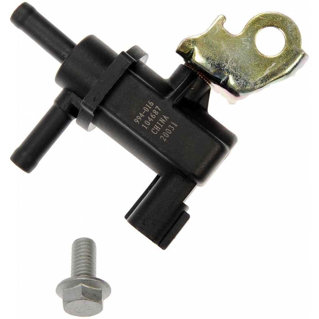 KarParts360 For Lexus GX470 2003-2009 Vapor Canister Purge Valve | Made Of Plastic | 2 Male Blade Terminal | Female Rectangle-Shaped Connector | With Mount Screw | Replacement For 2586050160