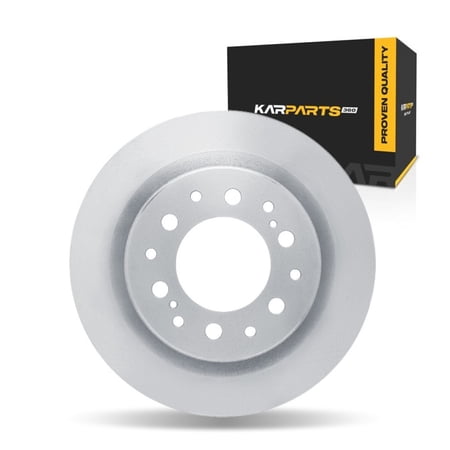 KarParts360 For Lexus GX550 2024 2025 2026 Brake Rotor Rear | Cast Iron | 97 Millimeters/3.82 Inches Center Hole Diameter | 18.5 Millimeters/0.73 Inches Discard Thickness | 6 Stud/Lug Hole
