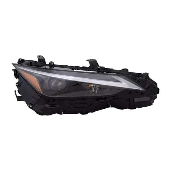 KarParts360 For Lexus IS300/IS350 2021 2022 2023 2024 Headlight Passenger Side | LED | Excluded Triple Beam | Lens and Housing | Excluded Module | Replacement For LX2503190 | 196743341606, 8114553A00
