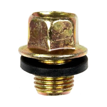 KarParts360 For Lexus LC500 2021 22 23 24 2025 Oil Drain Plug | Steel Material | Yellow Color | 5.8 Bolt Grade | Conventional Drain Method | Replacement For 9247-12101, 11128-01M00