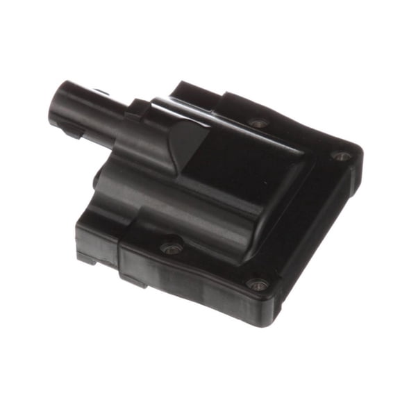 CarLights360 For Lexus LS400 1990-1997 Ignition Coil | Black | Electronic Coil | Plug In Connector | Electronic Ignition | Bolt On Mount | Replacement For 9091902197, 1950074050