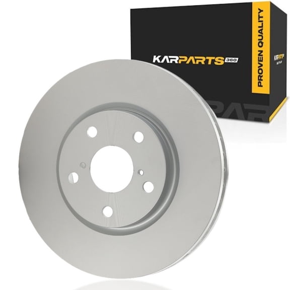 KarParts360 For Lexus LS400 1993 1994 Brake Disc Driver OR Passenger Side | Front | Single Piece | Cast Iron | G-Coated | Plain Surface | Vented | 295.91 Millimeters Disc Diameter | 5 Lugs