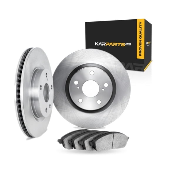 KarParts360 For Lexus LS400/SC400 1992 93 94 95 1996 Brake Set | Front | Excluded Calipers | Solid Rotor | Plain Rotor Style | 112 Millimeters / 4.41 Inches Bolt Circle