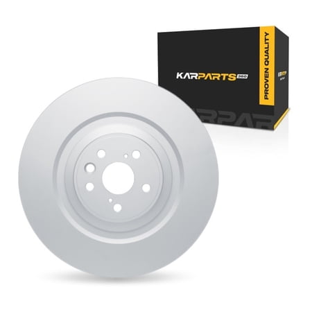 KarParts360 For Lexus RX350 2023 2024 2025 Brake Rotor | Coated | 26 Millimeters / 1.02 Inches Discard Thickness | 15.75 Inches / 400 Millimeters Outside Diameter