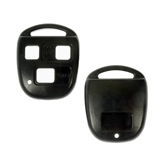 KarParts360 For Lexus RX400h 2006 2007 2008 Keyless Remote Case | Plastic/Steel Material | Black/Blue | Lock/Unlock/Panic Button Functions | 3 Buttons | Replacement For 8907048820, 89070-48821