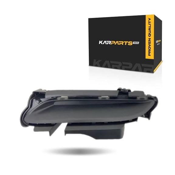 KarParts360 For Lexus RX500h 2023 2024 Bumper Cover Molding Passenger Side | Front | Made Of Plastic | Painted Finish | Black | Replacement For LX1047103 | 531230E280