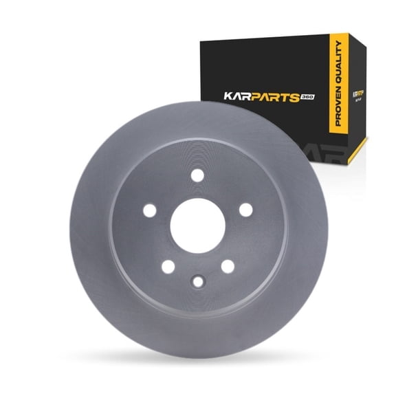 KarParts360 For Lexus SC430 2002-2010 Brake Rotor | Coated | 10.5 Millimeters / 0.41 Inches Discard Thickness | 307 Millimeters / 12.09 Inches Outside Diameter | 5 Stud/Lug Hole