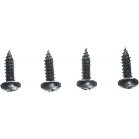 KarParts360 License Plate Fasteners | Steel | Natural/Zinc-Plated | 1/4 Inches By 3/4 Inches Size