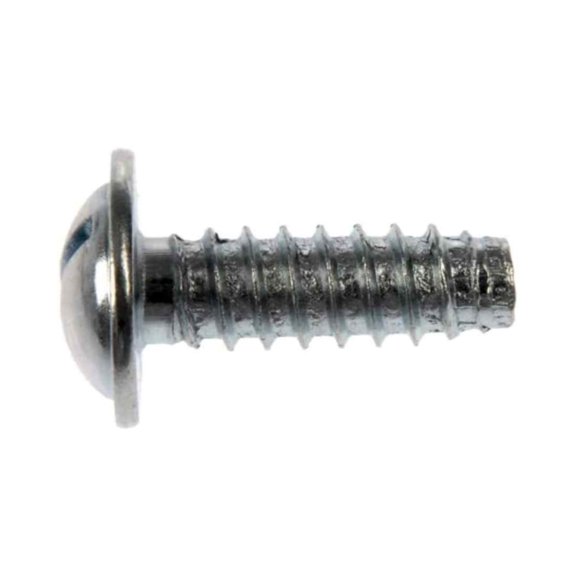 KarParts360 License Plate Retainer | Metal | Natural, Zinc-Plated Finish | 1/4 By 3/4 Size