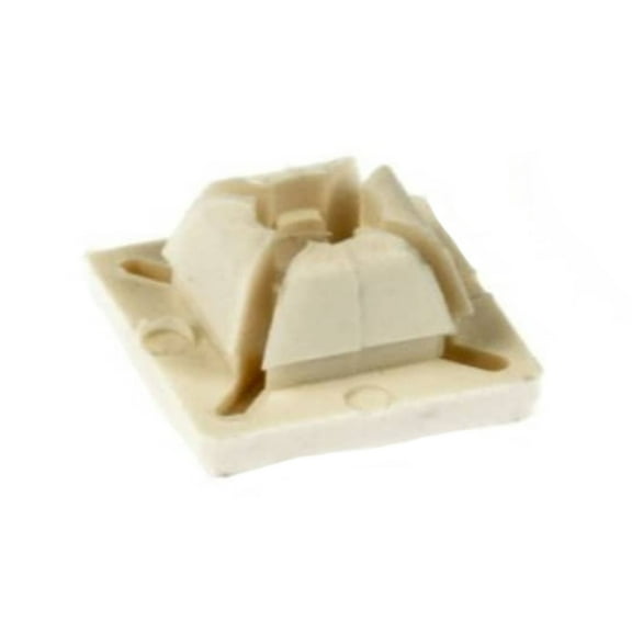 KarParts360 License Plate Retainer Nut | Nylon | White Color | Coarse Thread Type | 0.22 Inches Thread Diameter