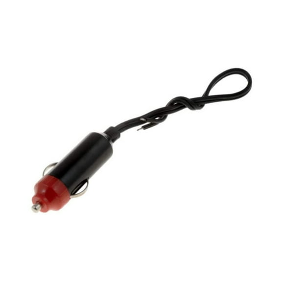 KarParts360 Lighter Power Plug | Plastic Material | Male Lead Wire Terminal | 10.5 Inches Tube Length | 18 Wire Gauge Measurement
