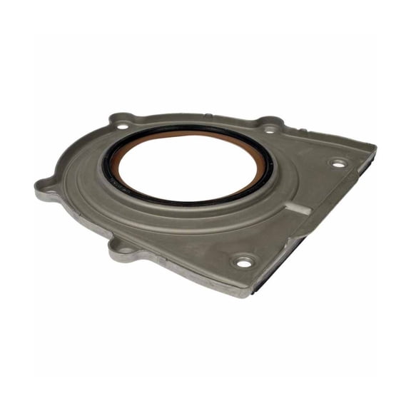 KarParts360 For Lincoln Corsair 2020 2021 2022 2023 Engine Main Seal Cover Rear | Plastic Material | Metallic Finish | Gray | 3.6 Inches Inside Diameter | 0.2 Inches Mounting Hole Diameter 1S7Z6A321B