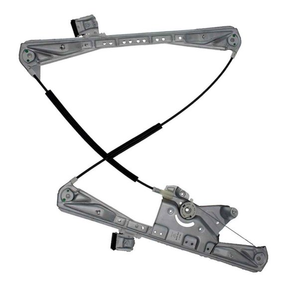 KarParts360 For Lincoln LS 2003 2004 2005 2006 Power Window Regulator Passenger Side | Front | Metal, Plastic Cable | Bolt-On Attachment | Plastic Gear | Electric Window Operation Type | 3W4Z5423200A