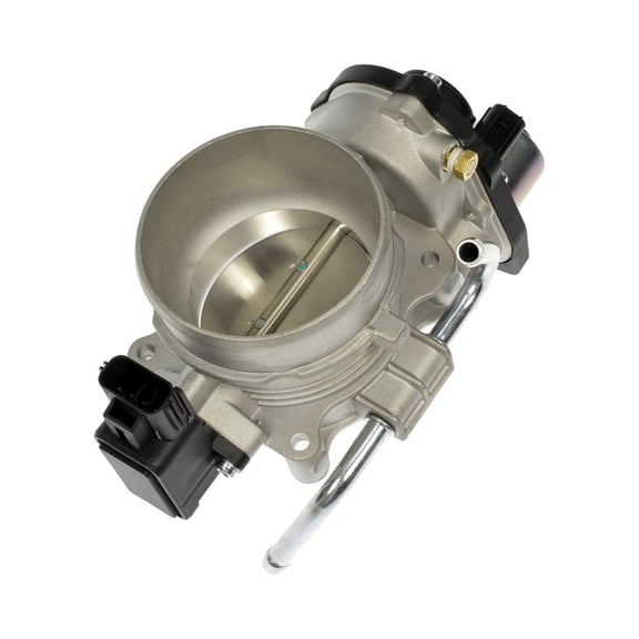 KarParts360 For Lincoln LS 2003 2004 2005 2006 Throttle Body | Silver Housing Color | Blade Connector/Terminal Type | Flanged Inlet Type | Flanged Outlet Type | For 3W4Z-9E926-AA, 3W4Z-9E926-AC