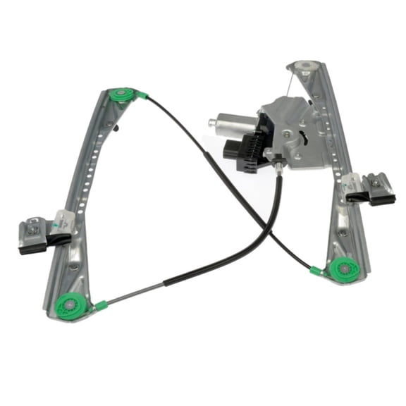 KarParts360 For Lincoln LS 2003 2004 2005 2006 Window Regulator Front, Driver Side | Plastic Gear | Bolt Attachment Type | Micro-Controlled Embedded Logic | For 3W4Z5423201AA, 4W4Z5423209AA