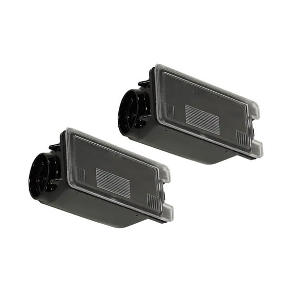 KarParts360 For Lincoln MKC 2015 2016 2017 License Plate Light Assembly Driver And Passenger Side | Pair | CAPA | Excluded Bulb | Replacement For FO2870102, FO2870102C | BB5Z13550A