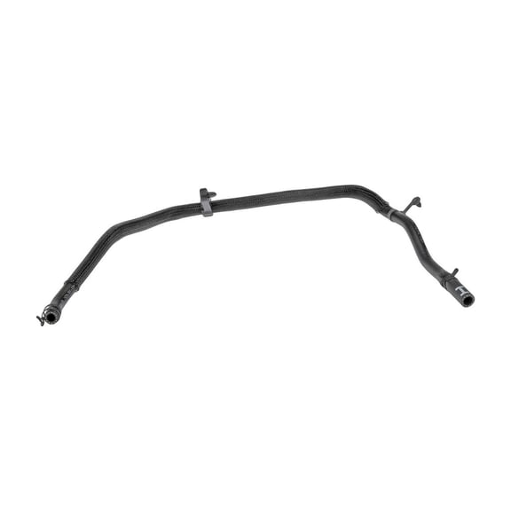 KarParts360 For Lincoln MKX 2007-2015 Power Steering Return Hose | Rubber Outer | Black Color | Clamp End 1 And 2 Type | Rubber Lining | 0.4 Inches Inside Diameter | Replacement For CT4Z3A713E