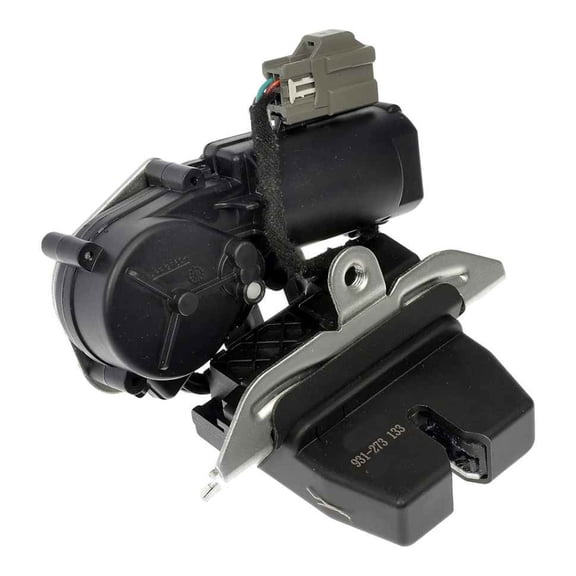 KarParts360 For Lincoln MKX 2016 2017 2018 Liftgate Lock Actuator | Metal, Plastic Body | Black Body | Gray Female Connector | Blade Terminal | Replacement For DS7Z7443150B, FA1Z7443150B