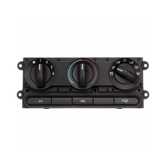 KarParts360 For Lincoln Mark LT 2007 2008 Climate Control Module | Black Housing | Bolt On Mounting | Pin Terminal | Female Connector | Male Terminal Gender | 2 Connector | 5L3419980BA, 5L3Z19980BA