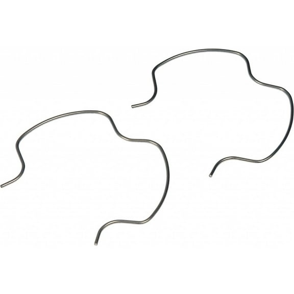 KarParts360 For Lincoln Mark LT 2008 HVAC Heater Hose Retainer Clip | Natural Housing Color | Stainless Steel | Clip On Attachment Type | Natural Color | 1.75 inches Diameter | 2 Radiator Hose Clips